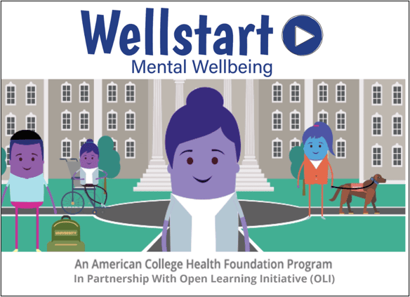 Sample imagery from the online Wellstart program