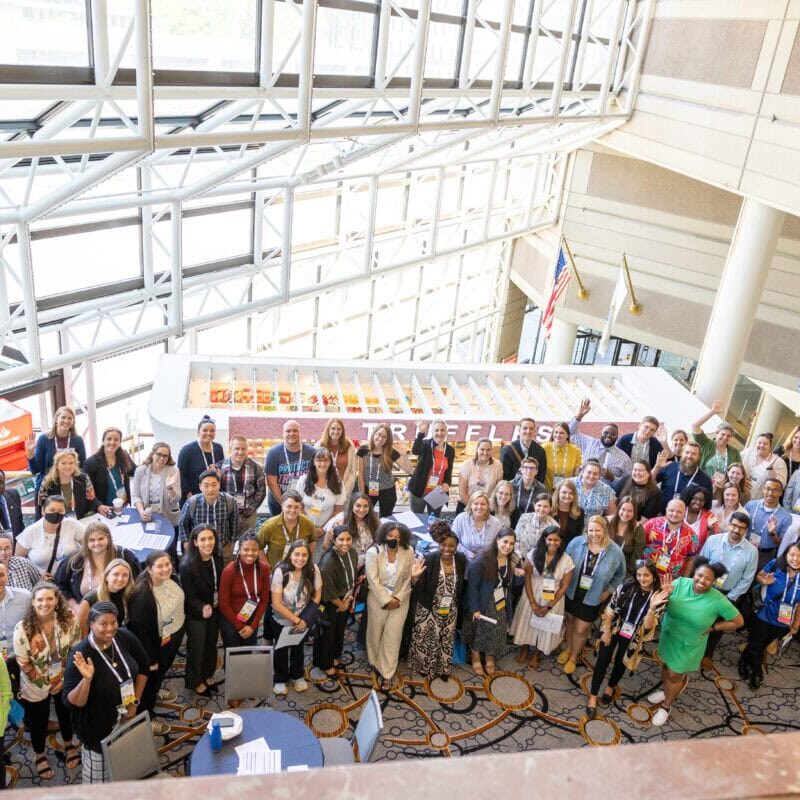 A group photo of the ACHA Health Promotion Sections at the ACHA 2023 Annual Meeting