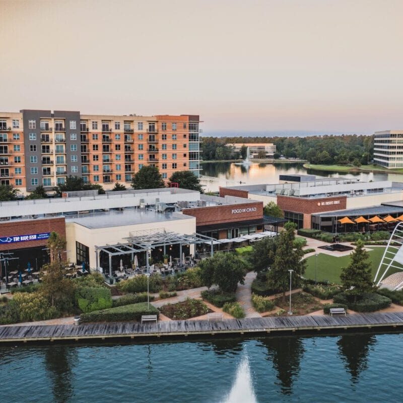 Hughes Landing Aerial